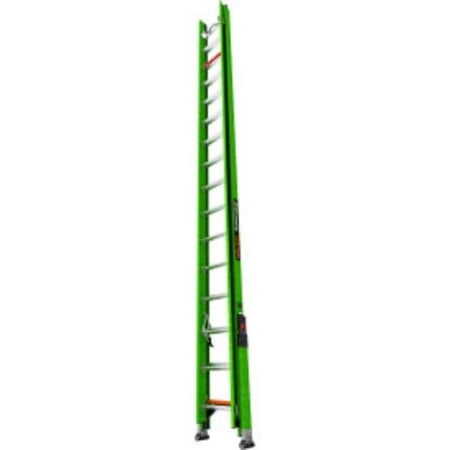 Little Giant Ladders B3145020 SumoStance Extension Ladder with Hyperlite - V-Rung & Sure Set - Green - 32 ft. Type IAA