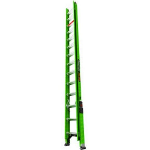 Little Giant Ladders B3145141 18828-280 SumoStance Extension Ladder with Hyperlite Technology - Green - 28 ft. Type IA - 300 lbs
