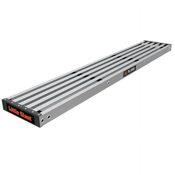 Little Giant Ladders B3145158 2-Person Standard Ladder Plank - 73 x 11 x 3 in. - Silver
