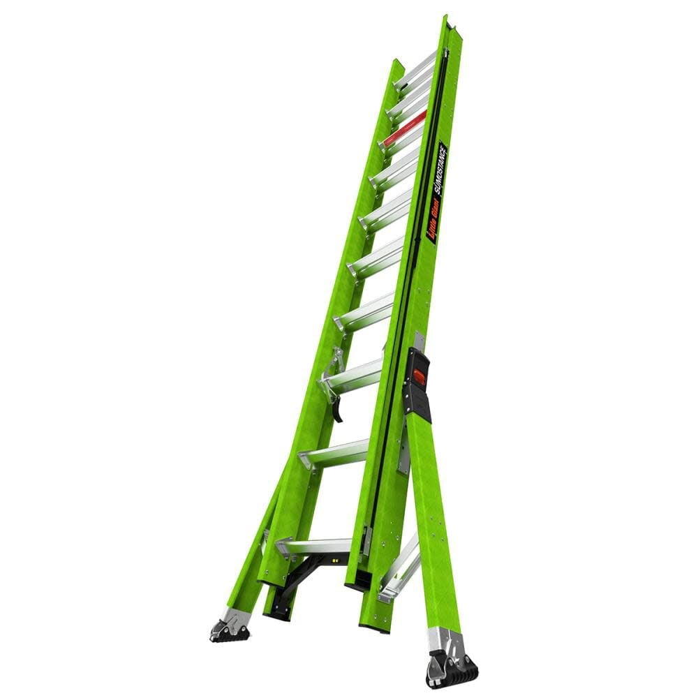 Little Giant Safety Hyperlite Sumostance 20 Ft Type Ia Fiberglass Extension Ladder