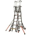 thumbnail image 1 of Little Giant Safety Compact Cage Model 6 Ft. To 10 Ft. Iaa Fg With Side Tip Wheels And Ratchet Levelers, 1 of 1