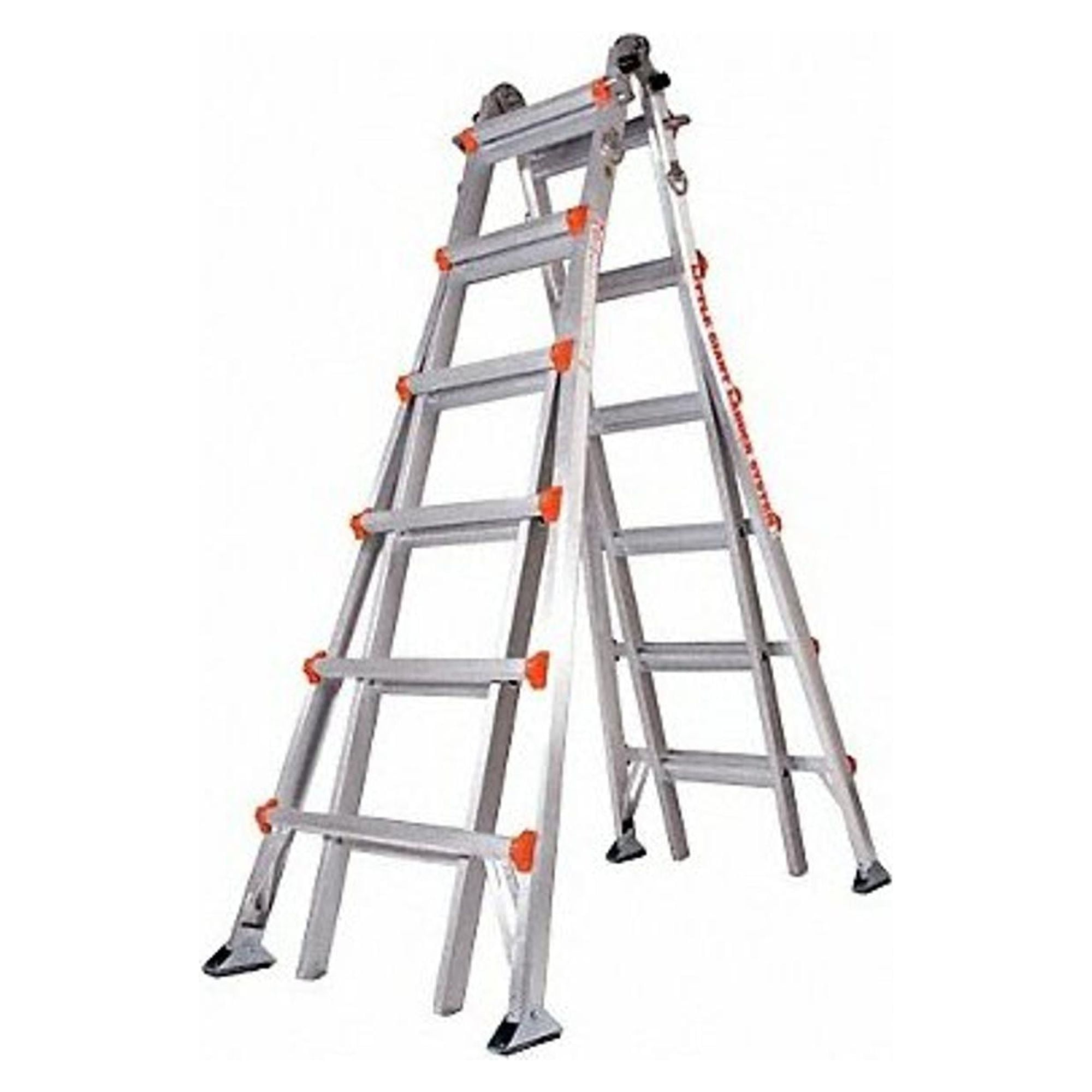 Little Giant Ladders Multipurpose Ladder,26 ft.,IA,Aluminum 10126AS