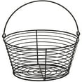 thumbnail image 1 of Little Giant Large Metal Wire Egg Basket for Collecting Chicken Eggs, Black, 1 of 3