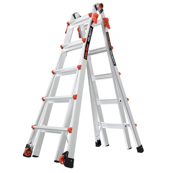 Little Giant Velocity, Aluminum Ladder, 18 ft Reach, 15422-001