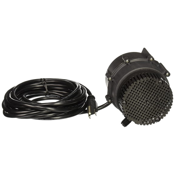 Little Giant "NO KORODE" 115 Volt, 1/40 HP, 325 GPH NK-2 Mild Acid, Alkalis and Hard Water Submersible Centrifugal Pump, Black, 527176