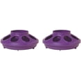 thumbnail image 1 of Little Giant Plastic Baby Chick Feeder Bases 1Qt Purple 2-Pack, 1 of 2