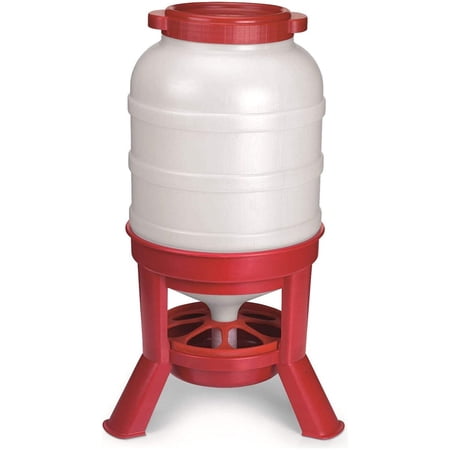 Little Giant Plastic Dome Poultry Feeder 60 Lbs.