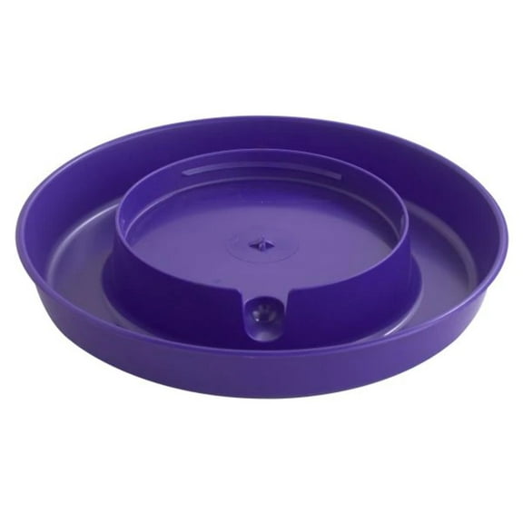 Little Giant Plastic Screw-On Waterer Base 1 Gallon, Purple