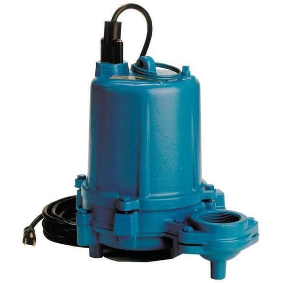 Little Giant Pump 1 HP Effluent Pump,Tether Float 620223