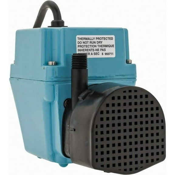 Little Giant Pumps 1/40 HP, 5.1 psi, Aluminum Miniature Submersible Pump