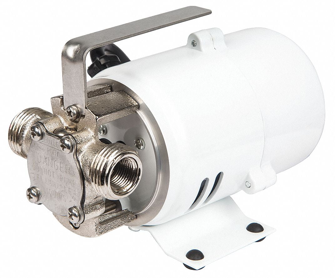 Little Giant Pumps 555112, 0.1 HP, 115 VAC, Multicolor Corded Self-Priming Water Transfer Pump, 5 GPM