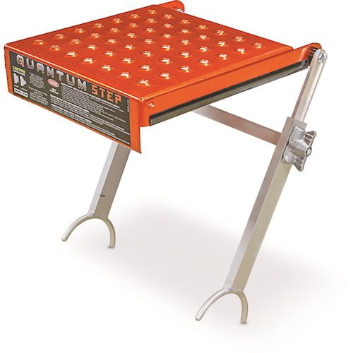 QUANTUM STEP Platform, 300 lb Capacity, Accessory for Articulated Extendable Ladders