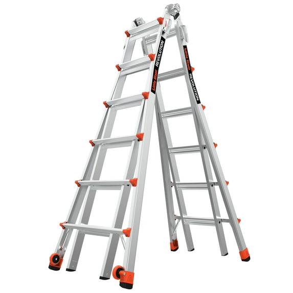 Little Giant Revolution 23', Aluminum Multi-Use Ladder, Type IA - Up to 300 lbs.