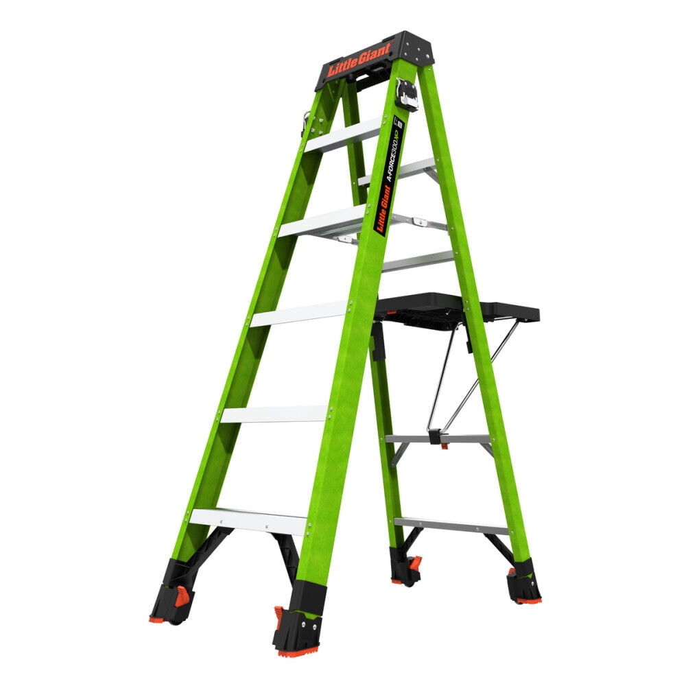 Xp Ladder Little Giant Safety A-Force 300Xp Ansi Type Ia 300 Lbs 6 Ft Pro-Grade ...