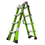 Lightweight Ladder, 217 in, Fiberglass, 300 lb Load Capacity 17117-001