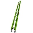thumbnail image 1 of Little Giant Ladders B2239389 28 ft. Hyperlight Type IAA Extension Ladder with Cable Hooks-V-Rung & Claw - 17528 - Green - 375 lbs, 1 of 5