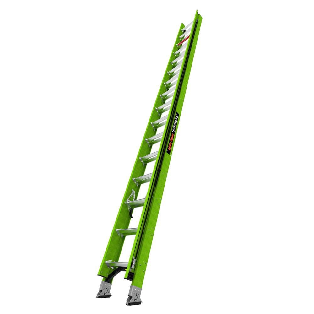 Little Giant Safety Hyperlite 32 Ft Type Ia Fiberglass Extension Ladder
