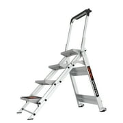 LITTLE GIANT LADDER SYSTEMS Little Giant Safety Step, Model 4 step, 300 lbs capacity rated, aluminum stepstool