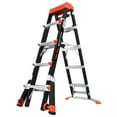 thumbnail image 1 of Little Giant Select Step, 5'-8', Fiberglass Adjustable Stepladder, 375 lbs. Weight Capacity, 1 of 10