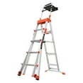 thumbnail image 1 of Little Giant Select Step, 5-8 ft, 300 lbs Rated, Aluminum Adjustable Stepladder with AirDeck, 1 of 11