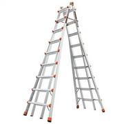 Little Giant Skyscraper, Aluminum Adjustable Step Ladder from 9' to 17', 300 lbs. Rated