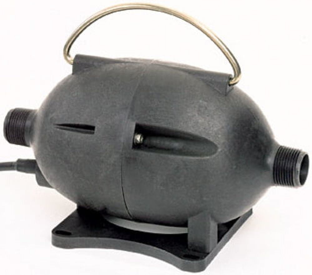 Little Giant T1500 Black Outdoor Living Torpedo High Flow Inline Or Submersible Pond Pump