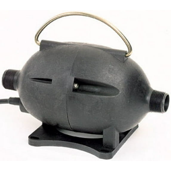 Little Giant T1500 Black Outdoor Living Torpedo High Flow Inline Or Submersible Pond Pump