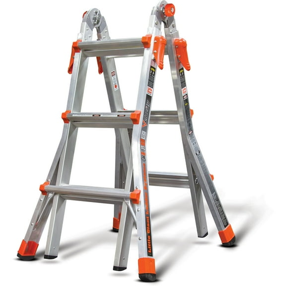 Little Giant Velocity, Model 13 - Type IA - 300 lbs rated, aluminum articulating ladder