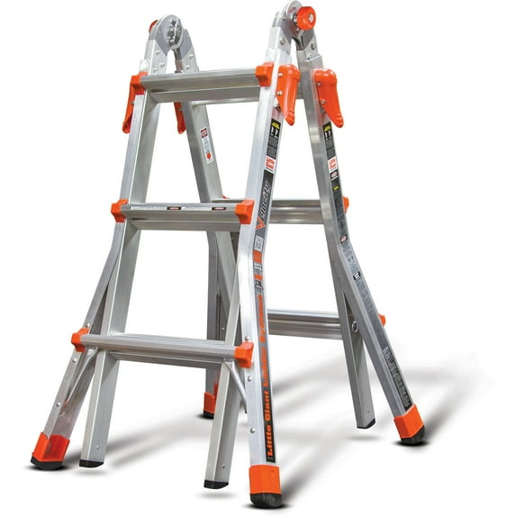 Little Giant Velocity, Model 13 - Type IA - 300 lbs rated, aluminum articulating ladder