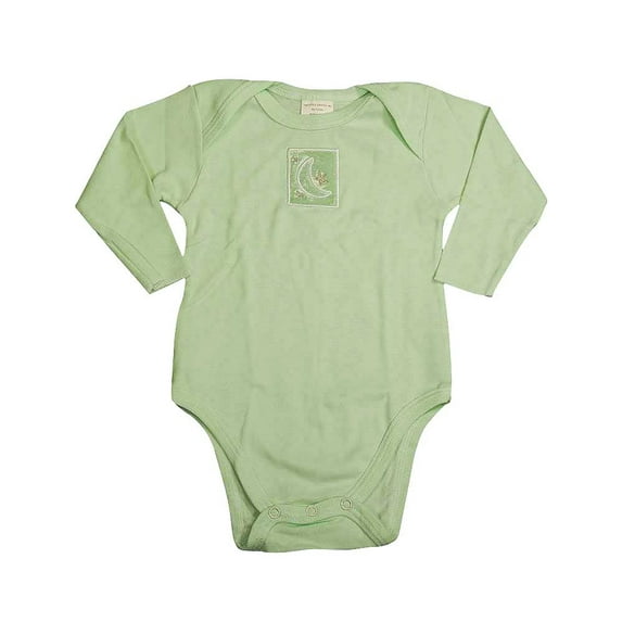 Little Giraffe Baby Newborn Boys Girls Unisex Long Sleeve Cotton Bodysuit 4061-6Months (MINT)