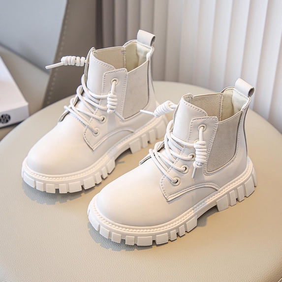 Little Girl Boots Fall Girls' Boots Children'S British Style Short Boots Fashionable For Middle And Older Children Snow Boots Fashion Outdoors Hiking Riding Casual Shoes