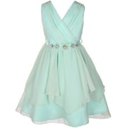 formal graduation dress for 5th grade girl 5th Grade Graduation Dress for Girls main image 1