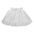 thumbnail image 1 of Little Girl Dresses Little Tulle Skirt Tutu Dancing Short Skirt Princess Sundress for Girls Size 3-4T,White, 1 of 6