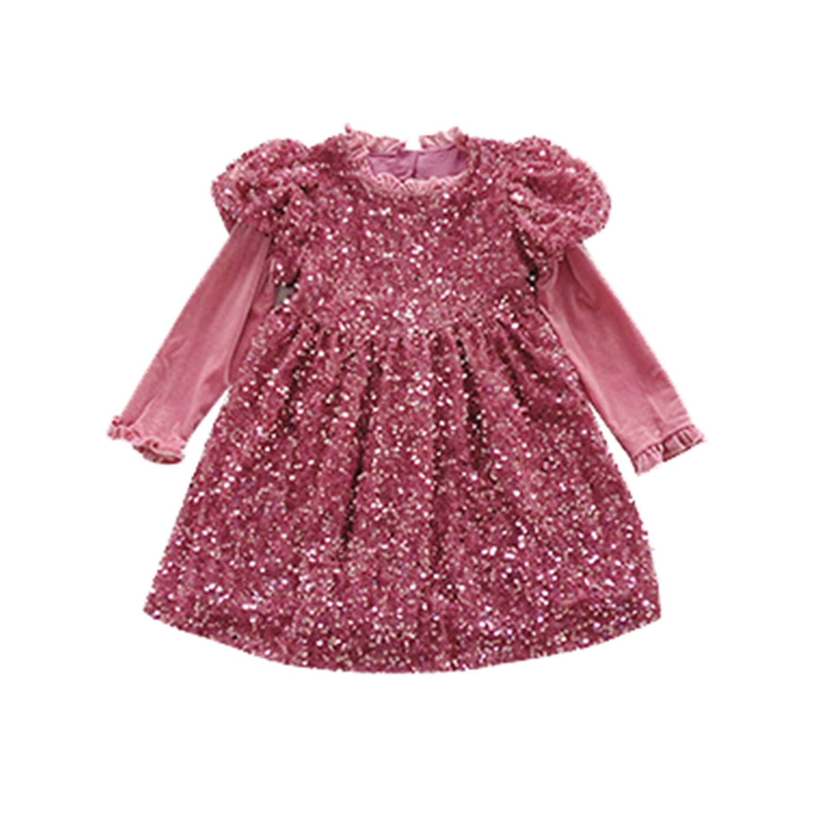 Little Girl Dresses Size 12 Months-18 Months Cute Sequin Glitter Party ...
