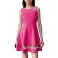 thumbnail image 1 of Little Girl Dresses Sleeveless A-Line Tiered Swing Cute Pink Dress Girls Toddler Birthday Dress Girls Party Dress, 1 of 9
