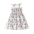 thumbnail image 1 of Little Girl Dresses Sleeveless Beach Dresses Cartoon Printed Princess Dress Clothes Flowy Beach Dress,Size 2 Years-3 Years, 1 of 9