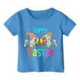 thumbnail image 1 of Little Girl Easter Shirt Fashion Soft Brown Egg Easter Story Tshirt 2026 Happy Easter Tees Cotton Short Sleeve Tops, 1 of 5