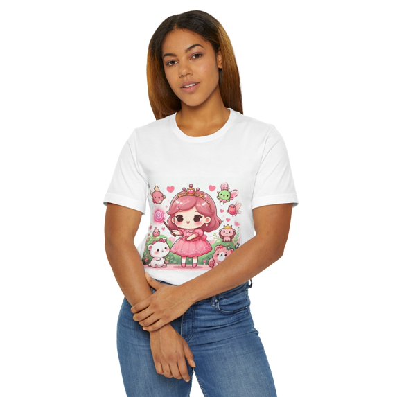 Little Girl Fantasy Land Jersey Tee