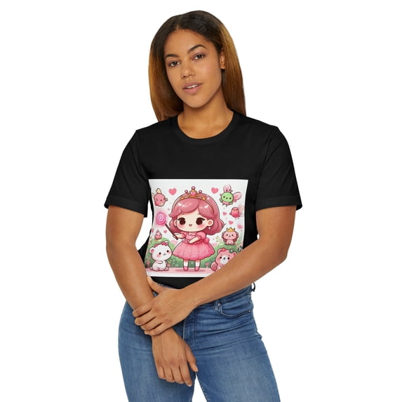 Little Girl Fantasy Land Jersey Tee