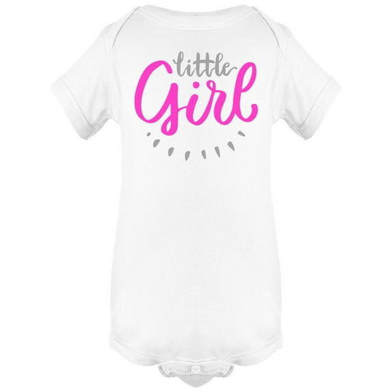 Little Girl (Pink) Bodysuit Infant -Image by Shutterstock, Newborn