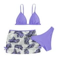 thumbnail image 1 of Little Girl Swimsuit 24Months Girls Tankini Swimsuit with Short 3 Piece Halter Adjustable Bathing Suits for Girls Size 9-16, 1 of 4