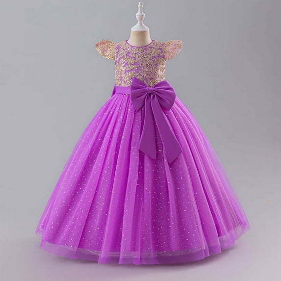 Little Girl Tutu Dress Tulle Ruffles Flower Girls Wedding Party Princess Dresses