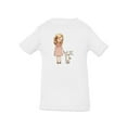 thumbnail image 1 of Little Girl With Bunny T-Shirt Infant -Image by Shutterstock,  6 Months, 1 of 4