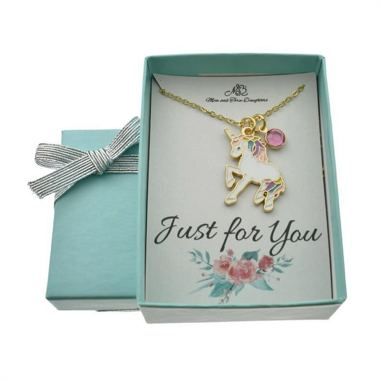 Little girl shop unicorn necklace