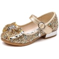 thumbnail image 1 of Little Girls Ballet Mary Jane Flats Toddler Sparkle Bowknot Ballerina Wedding Party Princess Dress Shoes (Toddler/Little Kids), 1 of 5