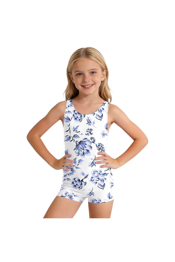 Little Girls Bathing Suit Girls' Piece Swimsuit for Tweens Teen Swimwear for Pool Beach Activities with Secure Fit Swimsuits