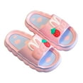 thumbnail image 1 of Little Girls Boys Anti-Slip Slippers Shoes for Infant Toddler Girls Cute Cartoon Slippers Soft Breathable Anti-Slip Bedroom Home Slippers 5-6 Years, 1 of 3