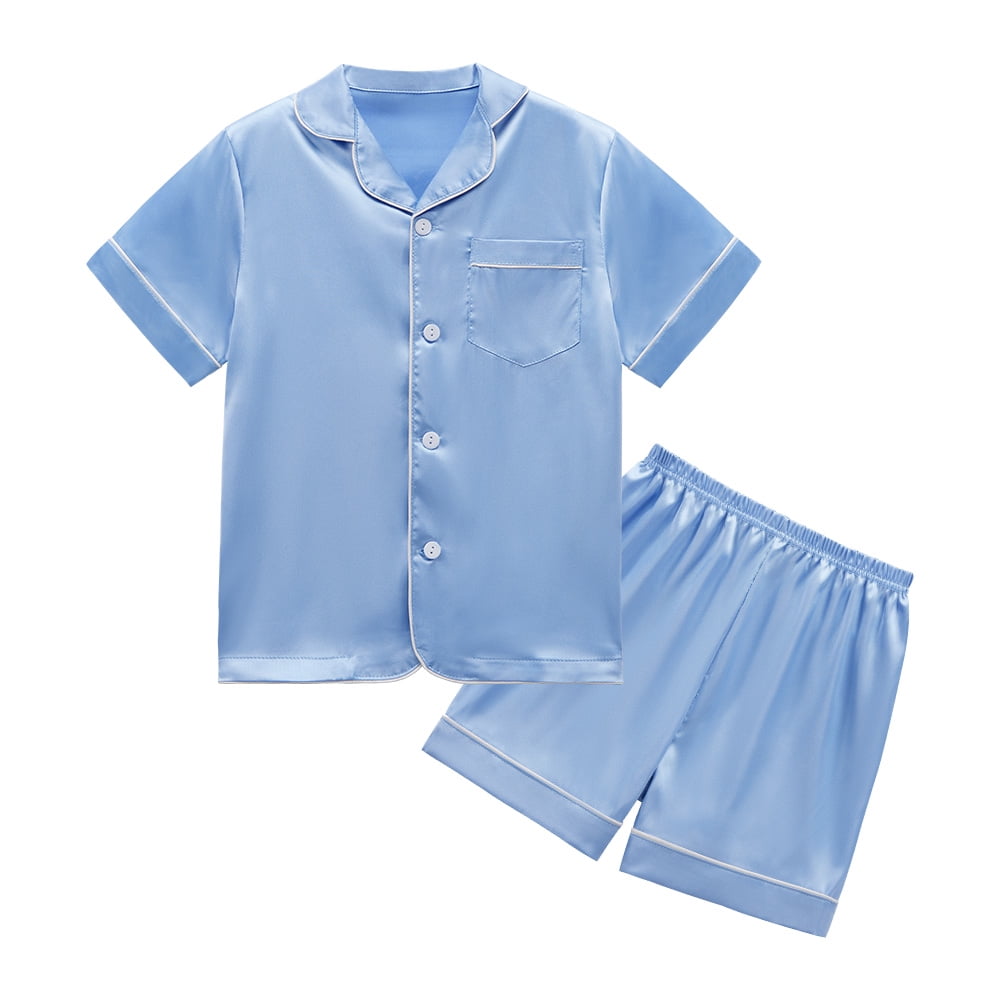 Boys button pjs hotsell