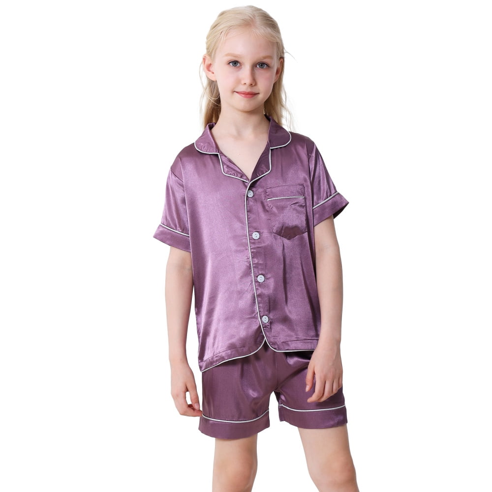 Anjue Bridal Pajama Set For Women - Button Down Short Sleeve Pajamas, Bamboo Viscose Lounge Set (Green, Size L)