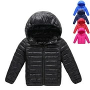 ESHO Little Girls Boys Winter Coats & Jackets Kids Lightweight Padded Hooded Puffer Coat 2-19Y